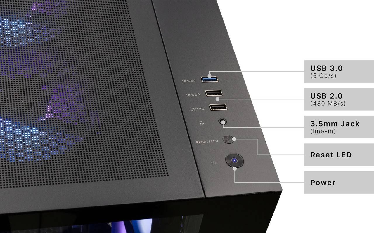 CAPTIVA Highend Gaming R98-412, 3,4 GHz, Intel® Core™ i7, i7-14700KF, 32 GB, DDR5-SDRAM, 1 TB-1