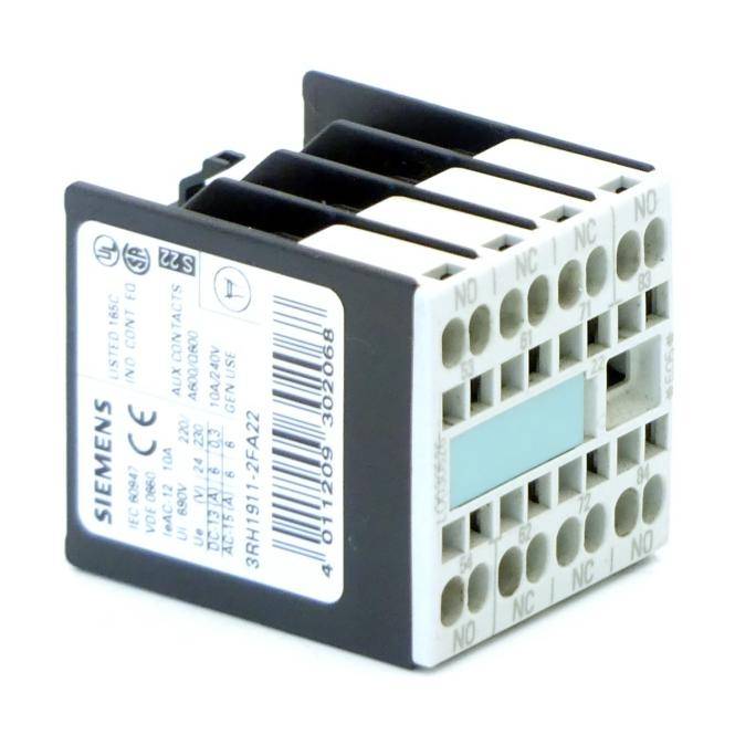 Siemens SIEMENS 3RH1911-2FA22 SIEMENS 3RH1911-2FA22-0