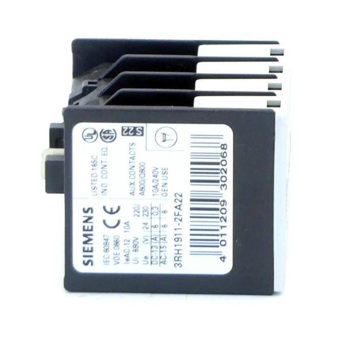 Siemens SIEMENS 3RH1911-2FA22 SIEMENS 3RH1911-2FA22-2