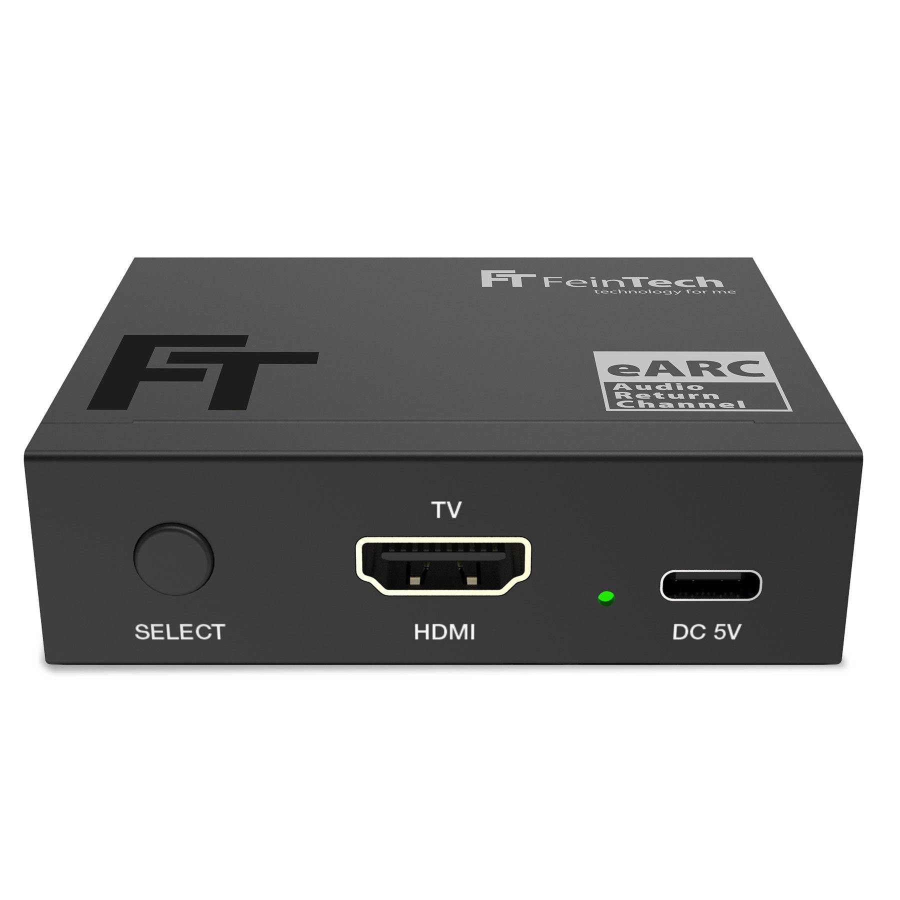 FeinTech AX421 HDMI eARC Switch 1 TV x 2 Soundbar-1
