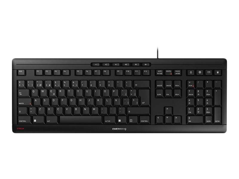 Cherry STREAM KEYBOARD - Tastatur - USB - Spanisch-0