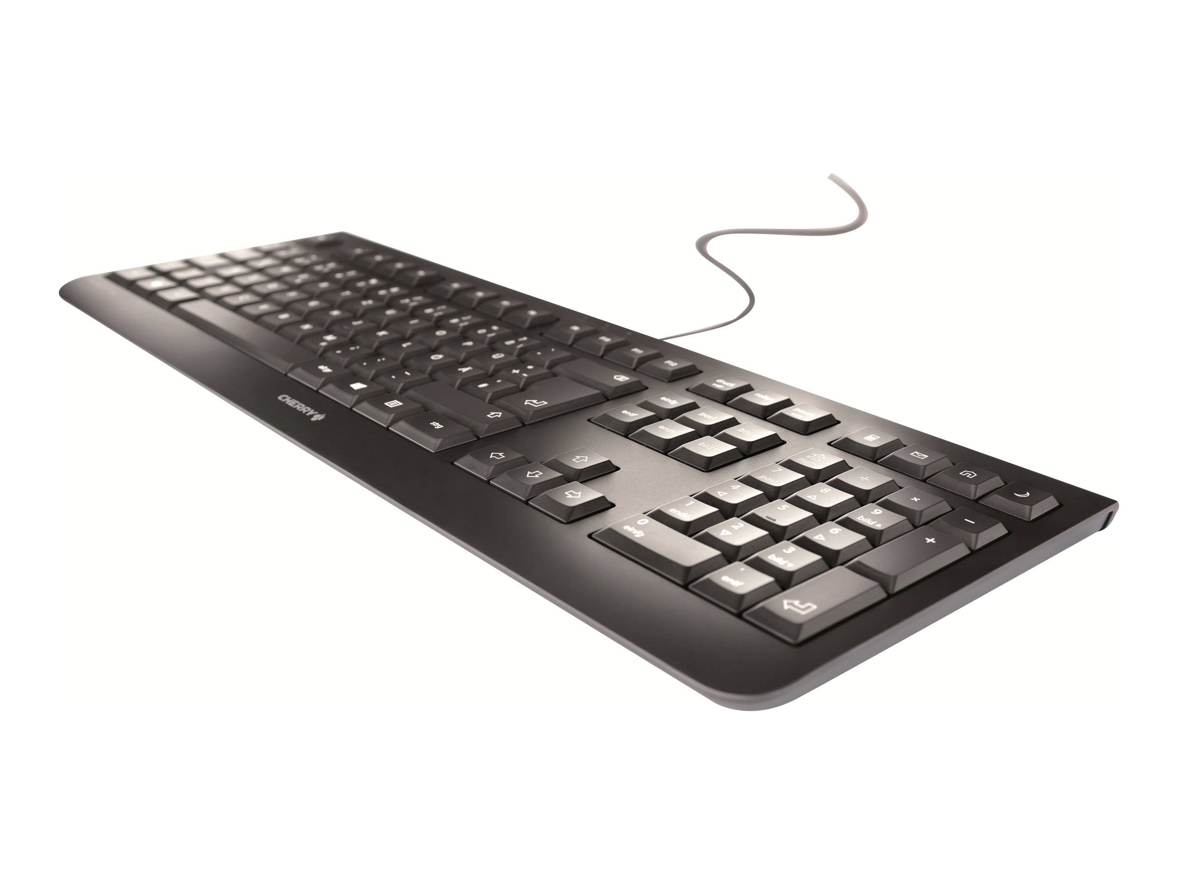 Cherry KC 1000 - Tastatur - Schwarz - TL: Nordisch, QWERTY-0