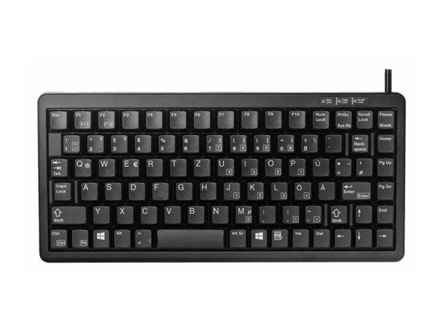 Cherry Compact-Keyboard G84-4100 - Tastatur - PS/2, USB - TL: Deutsch, QWERTZ-0