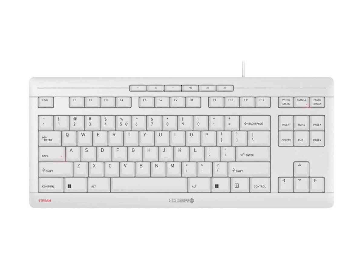 Cherry STREAM TKL - Tastatur - USB - TL: EU, QWERTY
