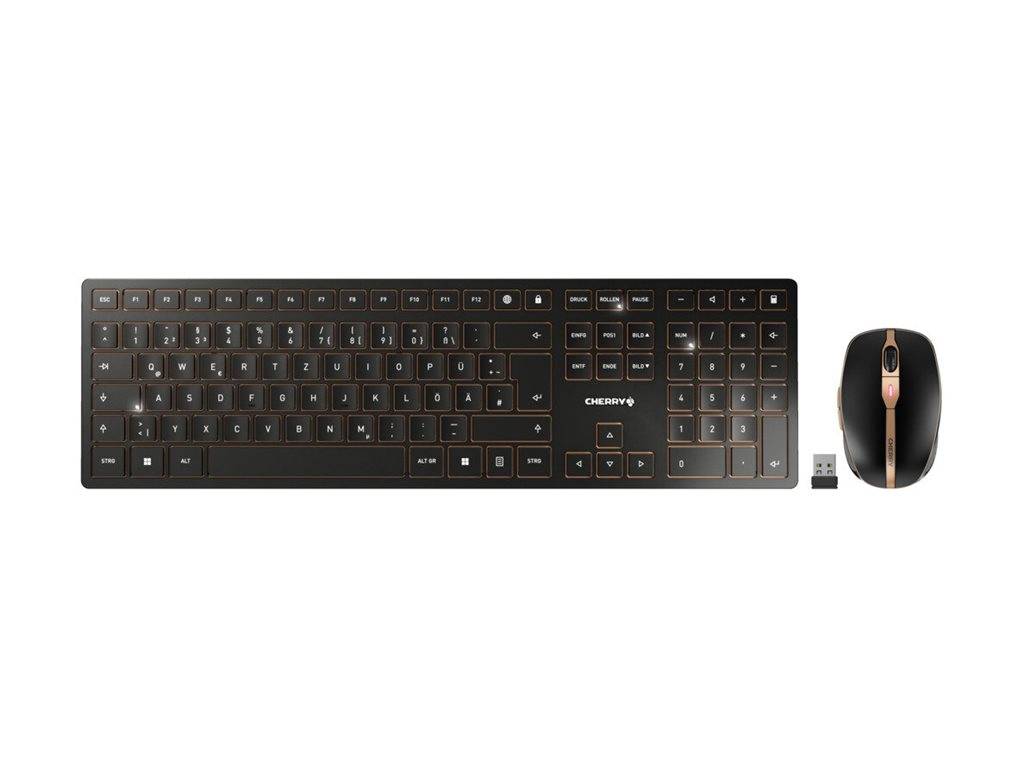 Cherry DW 9100 SLIM - Tastatur-und-Maus-Set - kabellos - TL: Italienisch, QWERTY-0