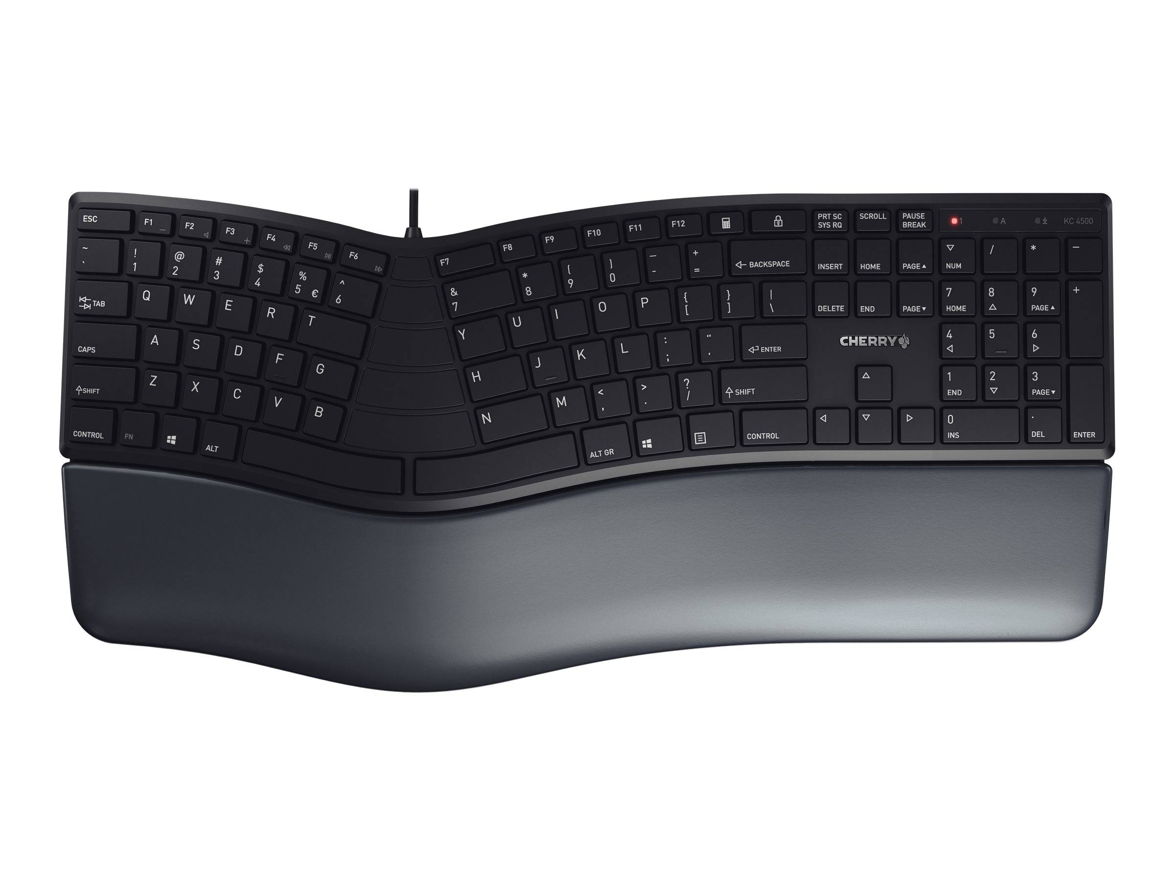 Cherry KC 4500 ERGO - Tastatur - USB - TL: EU, QWERTY-0