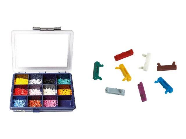 EasyLan DualBoot LED - Farbcodierung für Stecker - Rot (Packung mit 100)-0