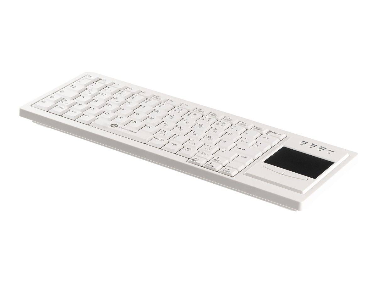 GETT CleanType Xtra Touch - Tastatur - mit Touchpad - TL: Deutsch, QWERTZ-0