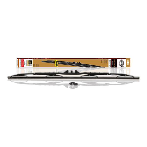 HEYNER® Scheibenwischer EXCLUSIVE 600 mm Wischerblatt mit Metallgelenken Flexible Nano Beschichtung, Klassischer