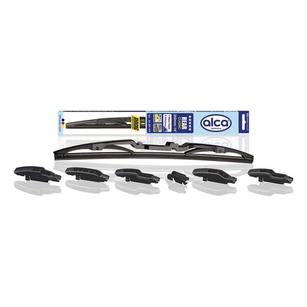 alca®  Heckwischerblatt REAR CLASSIC 14 Zoll / 350 mm mit Adapter Bügel-Heckscheibenwischer für traditionelle