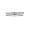 alca® Scheibenwischer U-FLAT 560 mm Allwetter Wischerblatt mit Spoiler Passende Spezialadapter, Flexible
