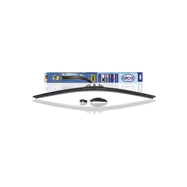 alca® Scheibenwischer SUPER FLAT 480 mm flaches Wischerblatt mit Spoiler Niedrigprofil Design, Allwetter