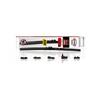HEYNER® Heckwischerblatt REAR FLAT 10 Zoll / 250 mm mit Adapter Set Aerodynamischer Flachbalken-Heckwischer mit