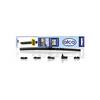 alca® Heckwischerblatt REAR FLAT 10 Zoll / 250 mm mit Adapter Aerodynamischer Flachbalken-Heckwischer mit