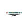 HEYNER® Wischerblatt HYBRID 430 mm Allwetter Scheibenwischer mit Spoiler kombiniert Flachbalkenwischer und