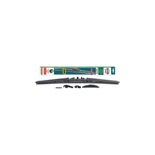 HEYNER® Wischerblatt HYBRID 350 mm Allwetter Scheibenwischer mit Spoiler kombiniert Flachbalkenwischer und