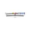 alca® Scheibenwischer U-FLAT 580 mm Allwetter Wischerblatt mit Spoiler Passende Spezialadapter, Flexible