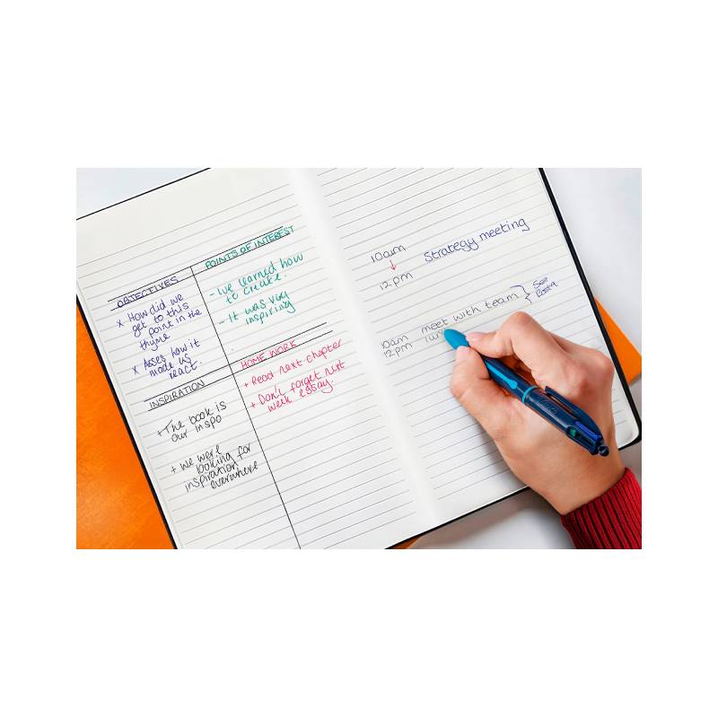 BIC Druckkugelschreiber 4 Colours Smooth Drop, S