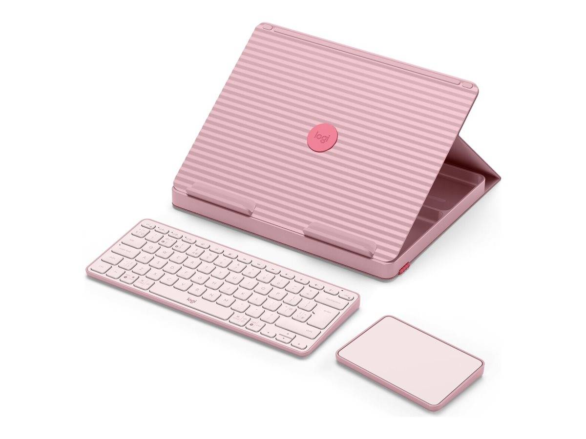 Logitech Casa Pop-Up Desk - Tastatur- und Touchpad-Set - TL: UK, QWERTY-0
