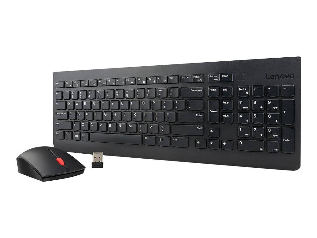 Lenovo Essential Wireless Combo - Tastatur-und-Maus-Set - kabellos - 2.4 GHz - TL: EU, QWERTY-0