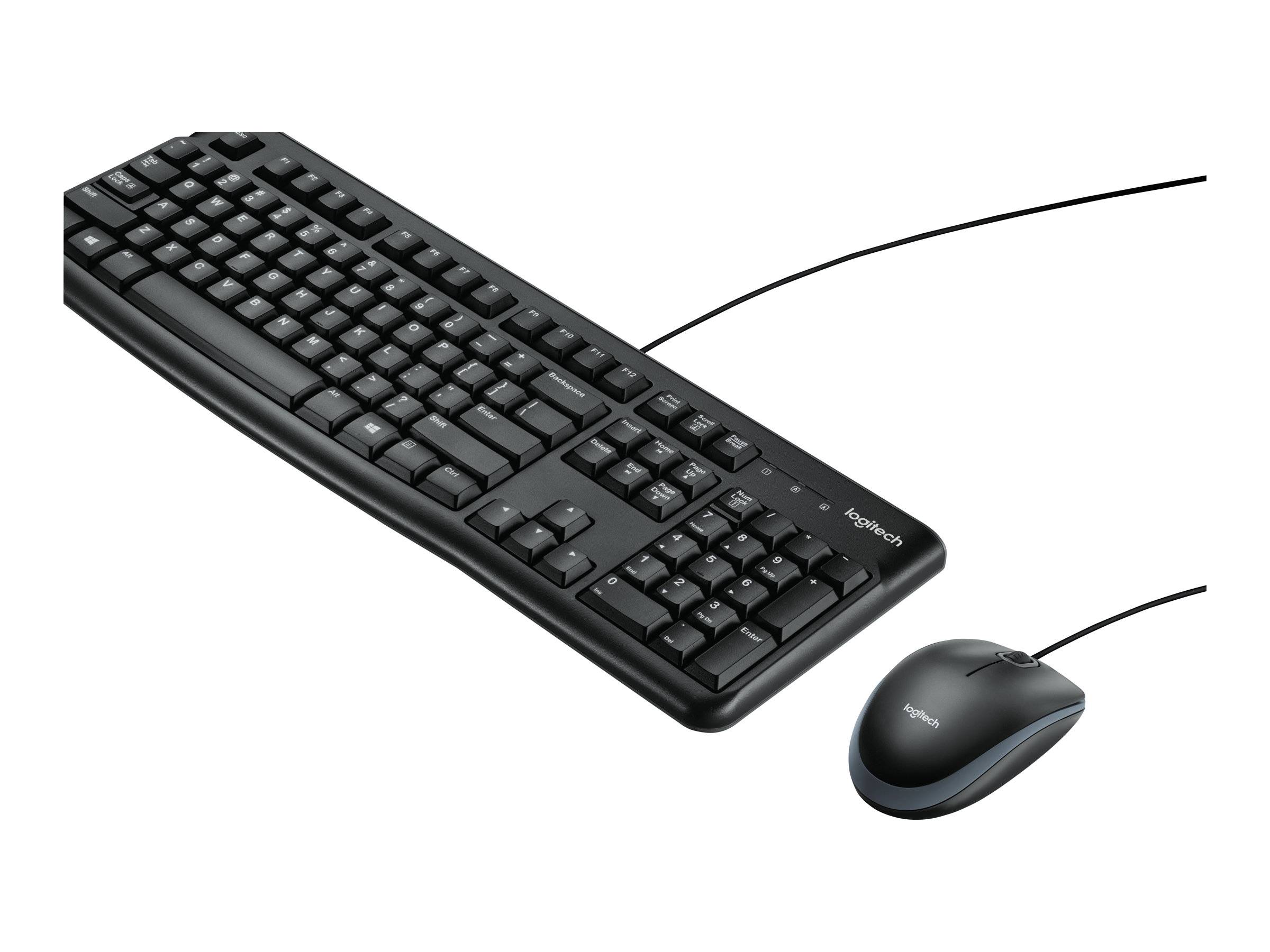 Logitech Desktop MK120 - Tastatur-und-Maus-Set - TL: Nordisch, QWERTY-0