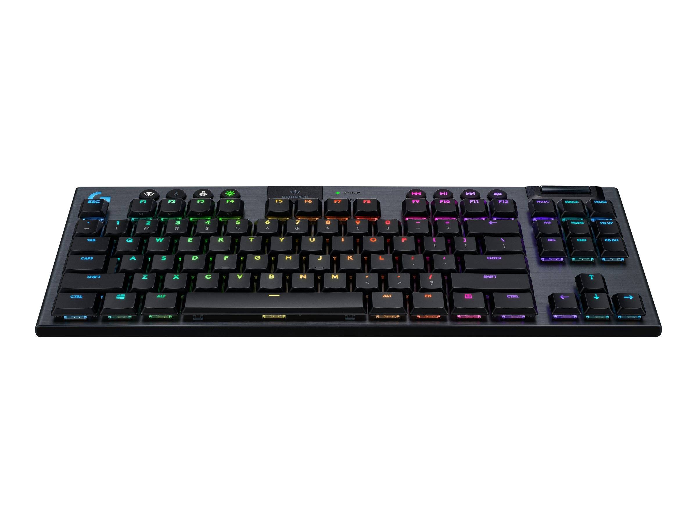 Logitech G915 TKL Tenkeyless LIGHTSPEED Wireless RGB Mechanical Gaming Keyboard - TL: Deutsch, QWERTZ-0