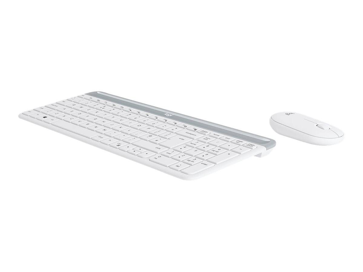 Logitech Slim Wireless Combo MK470 - Tastatur-und-Maus-Set - TL: Nordisch, QWERTY-0