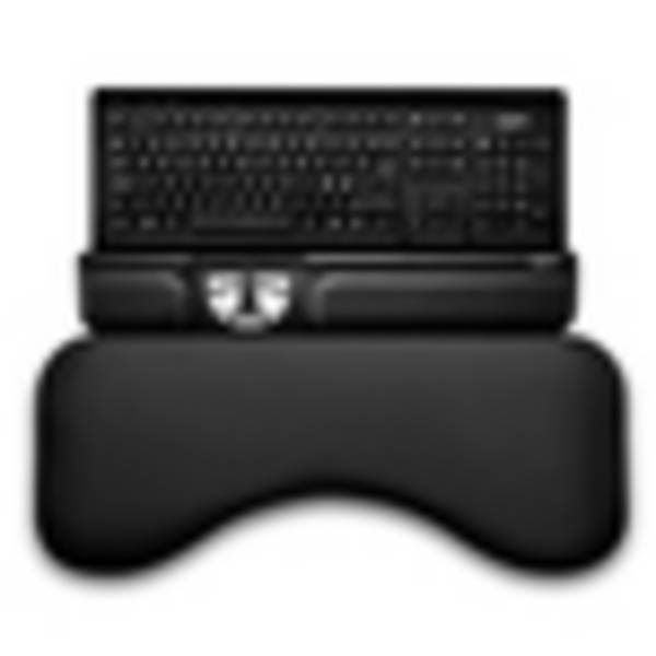 Matting Arm Rest SingleFoam rubber/MDF/Metal - 560 x 220 x 25 mm - Black