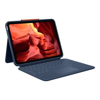 Rugged Combo 4 Touch Tastatur-Cases für iPad 10,9"" (A16/10. Gen) - blau-0
