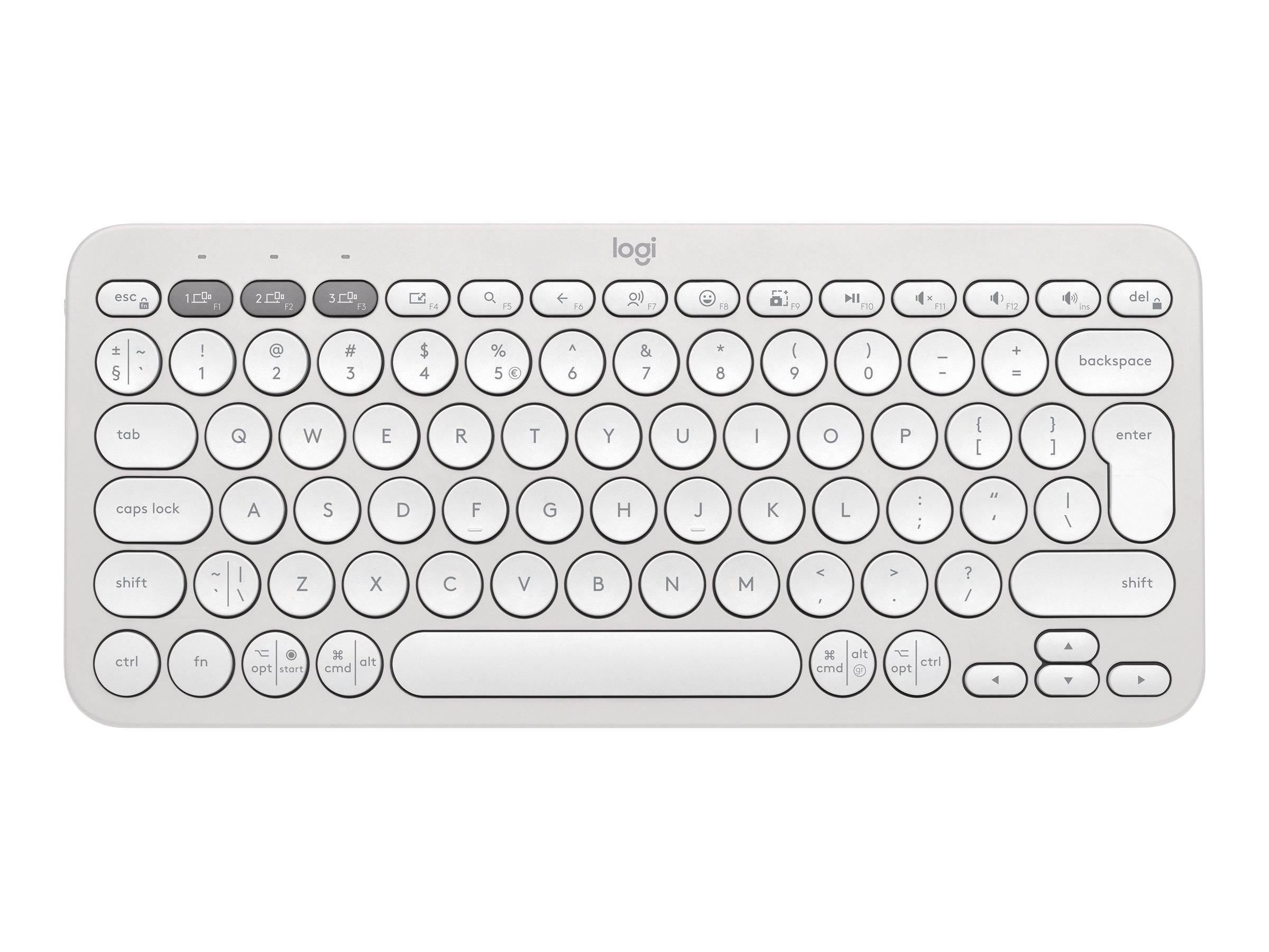 Logitech Pebble Keys 2 K380s - Tastatur - kabellos - TL: US, QWERTY-0