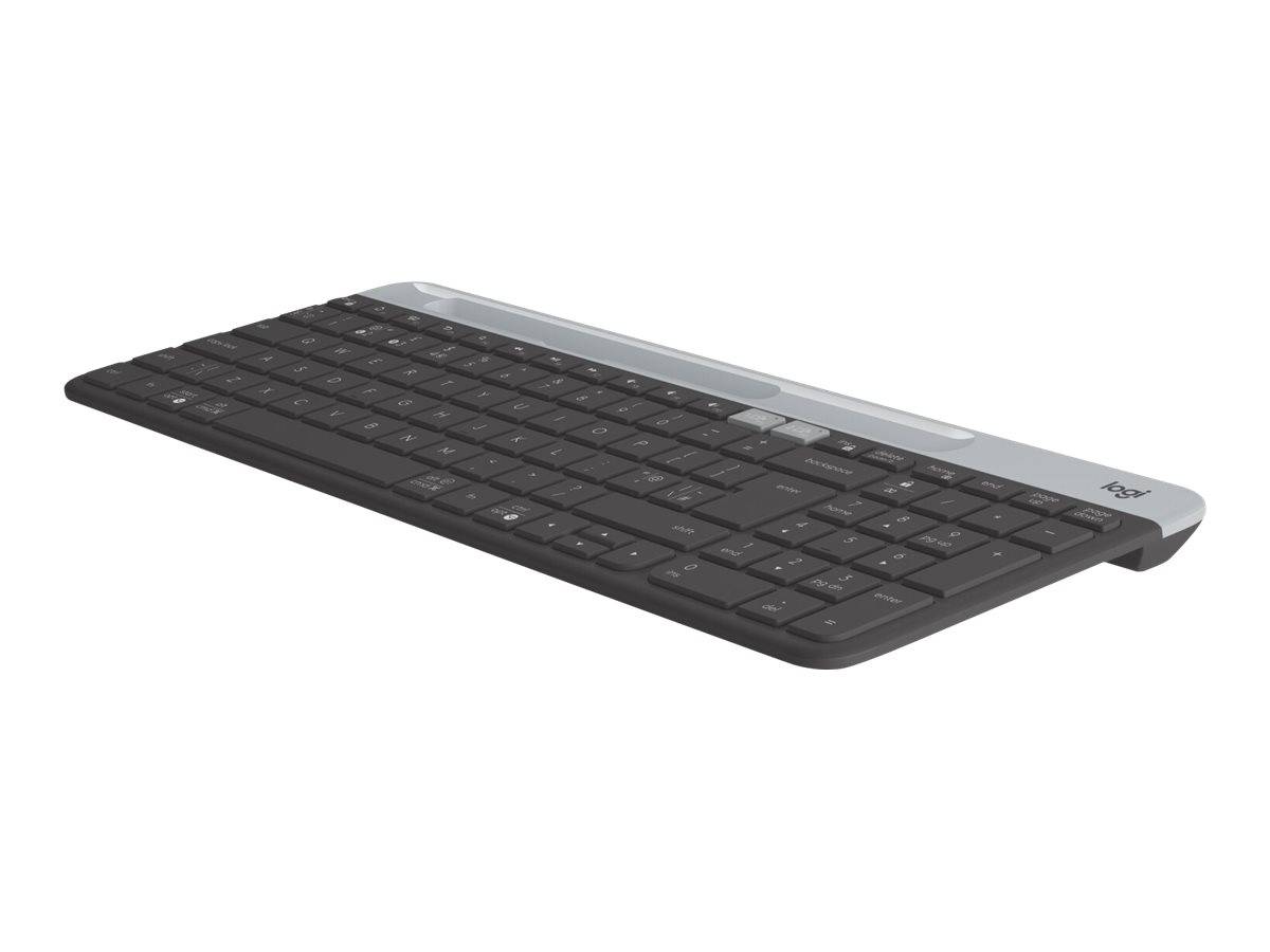 Logitech Slim Multi-Device K580 - Tastatur - Bluetooth, 2.4 GHz - TL: Nordisch, QWERTY-0