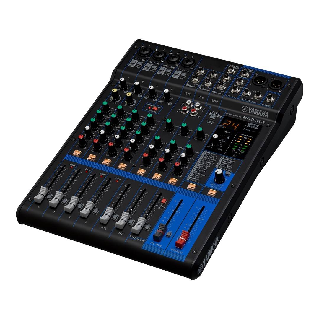 Yamaha MG10XUF audio mixer 10 channels-0