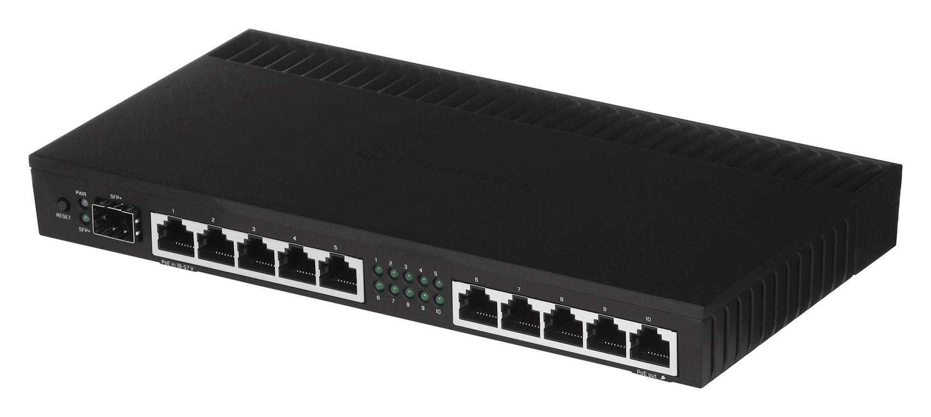 MikroTik RB4011iGS+RM - Router - 10 GigE - 10 x Gigabit LAN - 1 x SFP+ - Quad Co-0