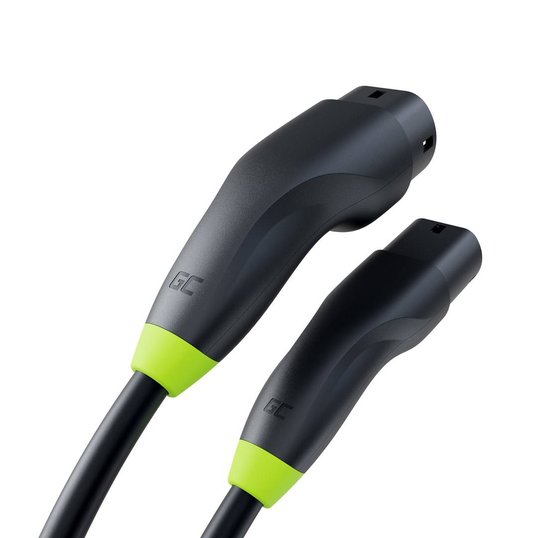 Cell GC Snap Type 2 EV Charging Cable 11kW 5m for Tesla Model Y 3 S X, VW ID.4, Kia EV6, Hyundai 5-3