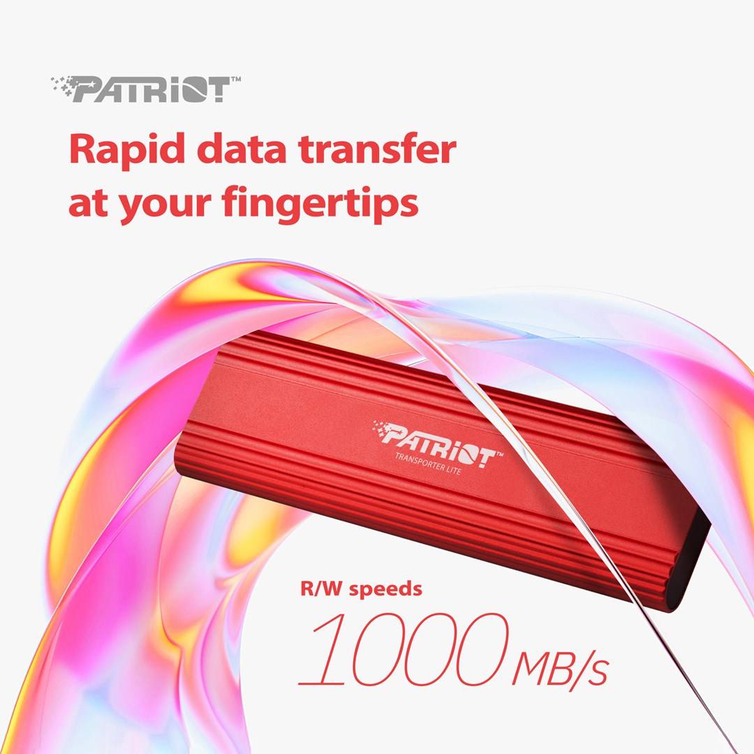Patriot Memory Transporter Lite Externe SSD 2 TB PTPL2TBPEC-4