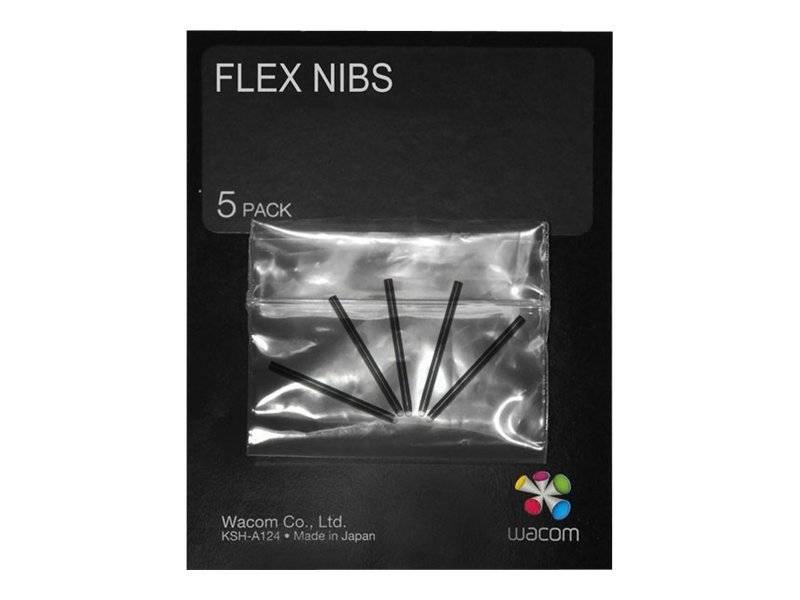 Wacom Flex Pen Nibs for Intuos4 - Digitale Stiftspitze (Packung mit 5)-0