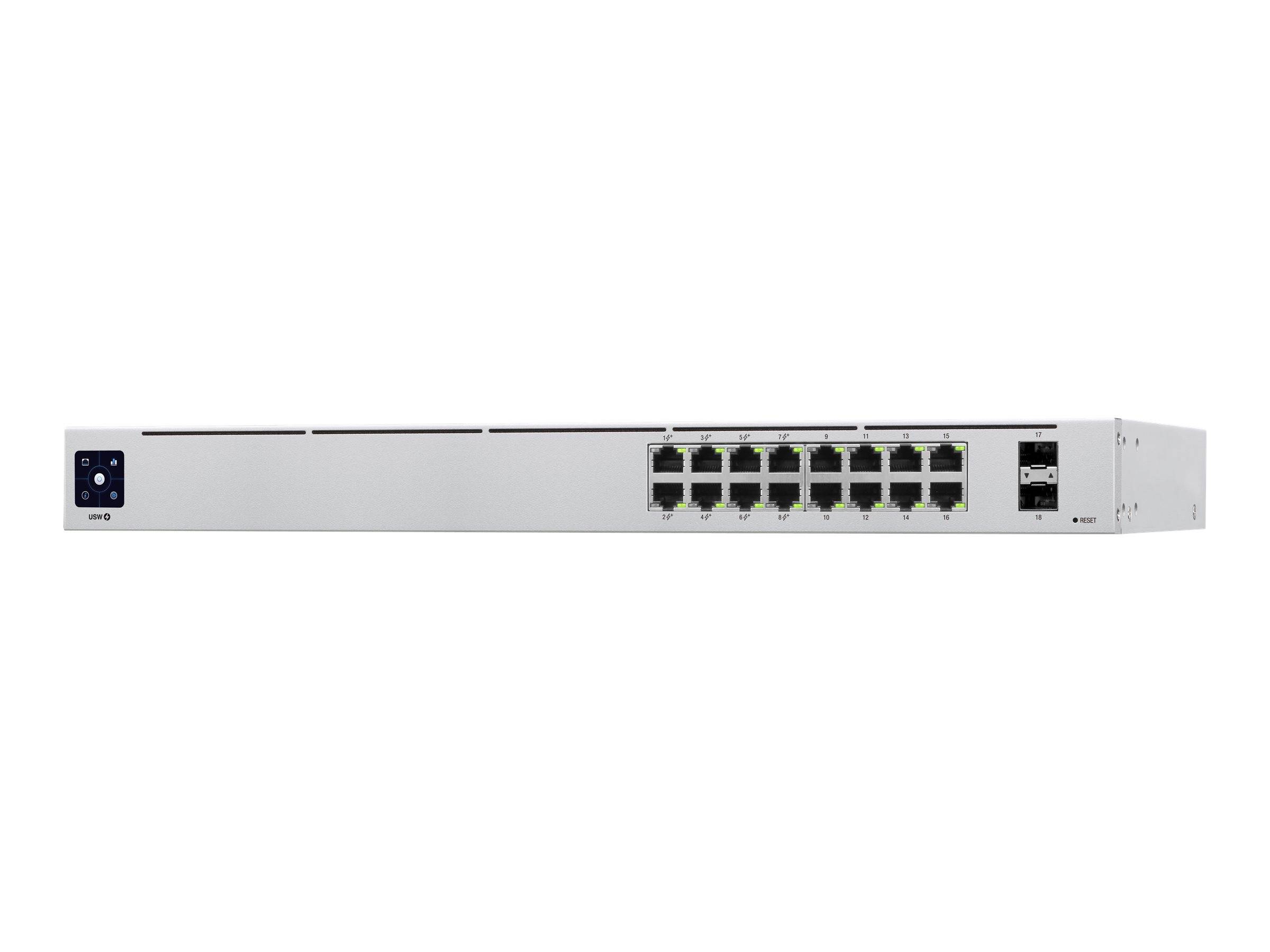 Ubiquiti Networks USW-16-POE Switch - 16 Anschlüsse - managed Netzwerkgerät-1