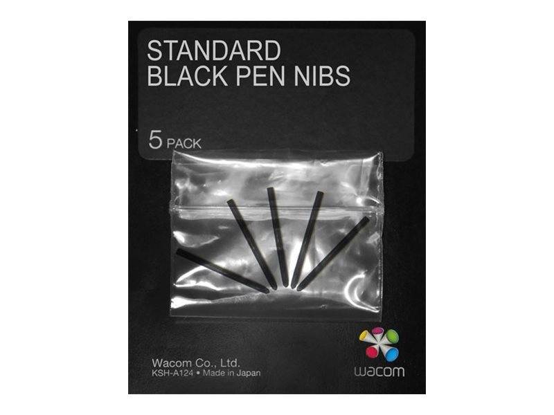 Wacom Standard Pen Nibs - Digitale Stiftspitze - Schwarz (Packung mit 5)-0
