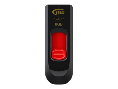 Team Group Team USB Disk C145 - USB-Flash-Laufwerk - 8 GB - USB 3.0 - Rot