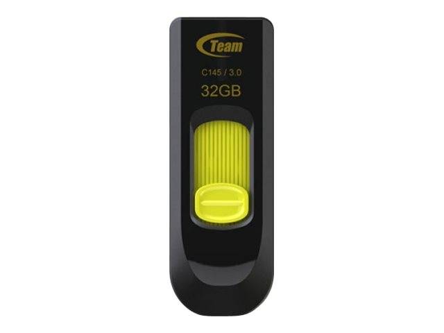 Team Group Team USB Disk C145 - USB-Flash-Laufwerk - 32 GB - USB 3.0 - Gelb-0