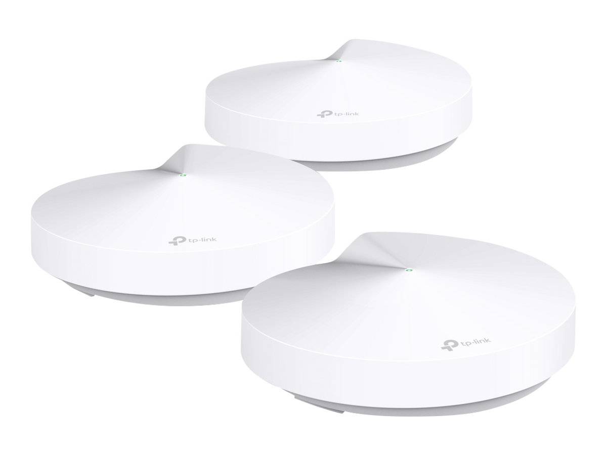 TP-LINK DECO M5 - WLAN-System - bis zu 418 m² - Netz - GigE - 802.11b/g/n/ac, Bluetooth 4.2 - Dual-Band (Packung mit 3)-0
