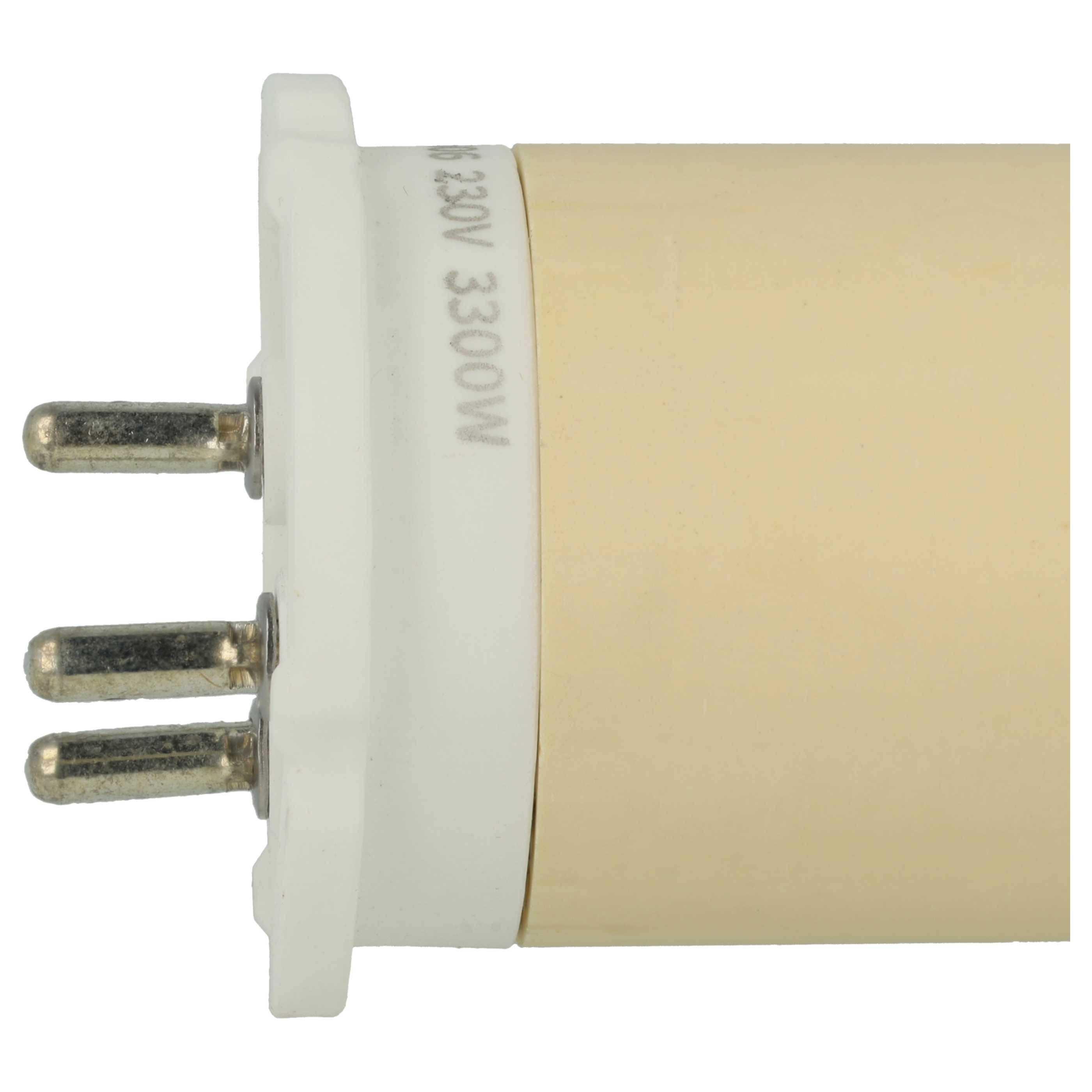 vhbw Heizelement kompatibel mit Leister MISTRAL 6 PREMIUM Heißluftschweißpistole - 3300 W, Keramik Heizkern, 4,4 x 9,2-4