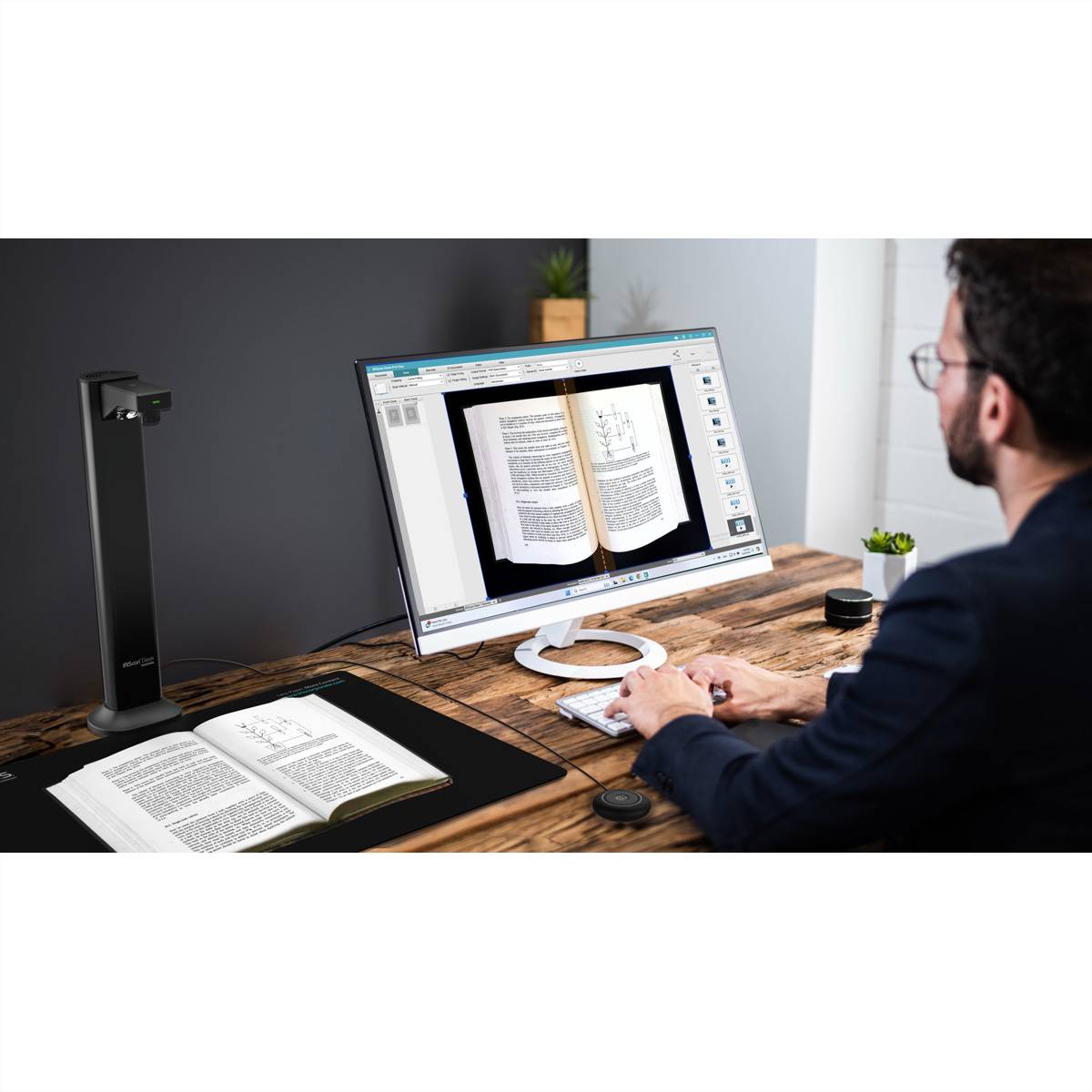 IRIScan Desk 7 Business A3 Dokumentenscanner, Mobiler Desktop-Kamerascanner-1