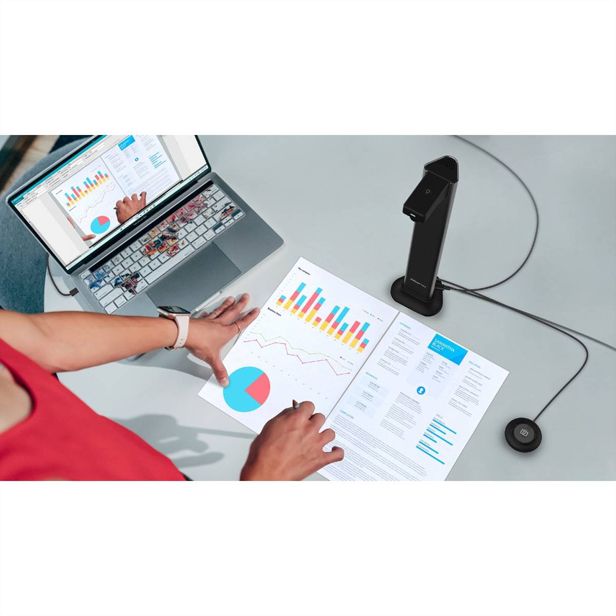 IRIScan Desk 7 Business A3 Dokumentenscanner, Mobiler Desktop-Kamerascanner-3