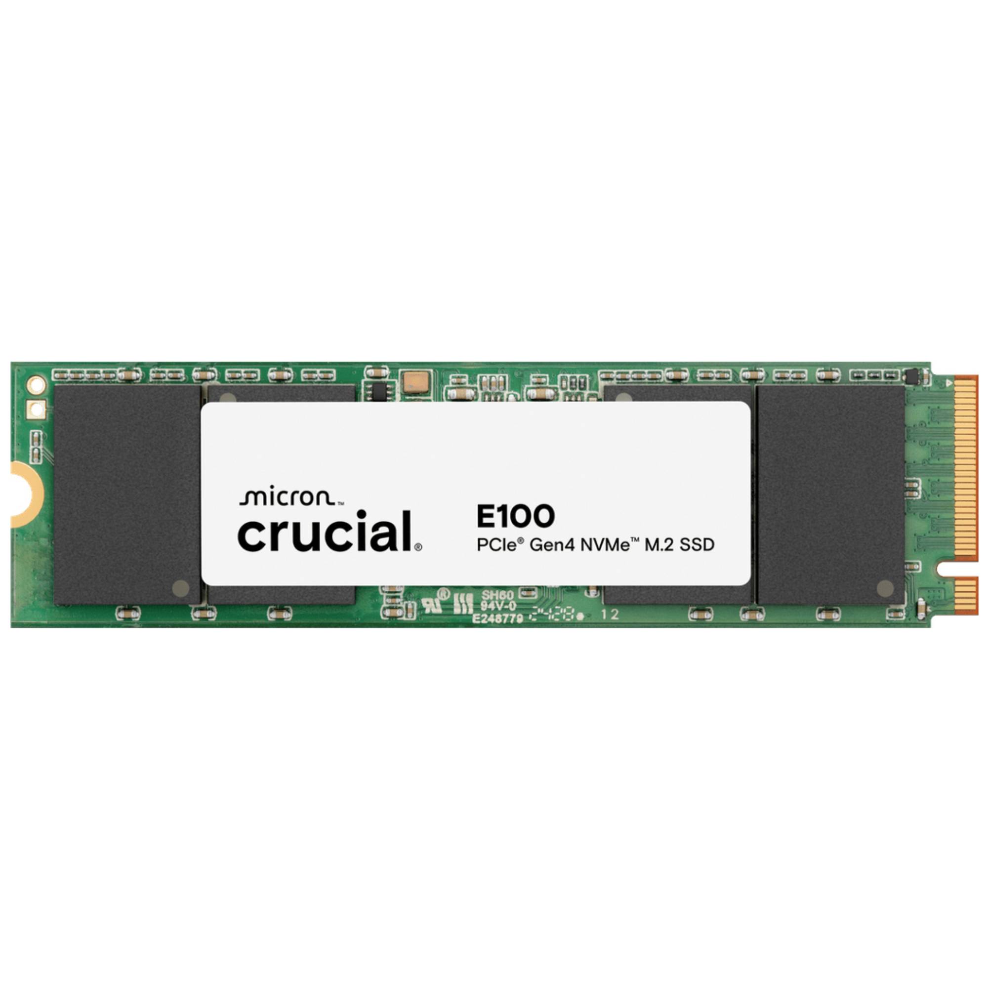 Crucial E100 - SSD - 1 TB - intern - M.2 2280 - PCIe 4.0 x4 (NVMe)-1