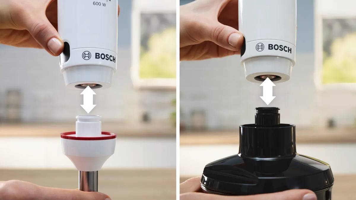 Bosch MSM4W221 Blender with Measuring Cup 600W with Accessories White/Black-5