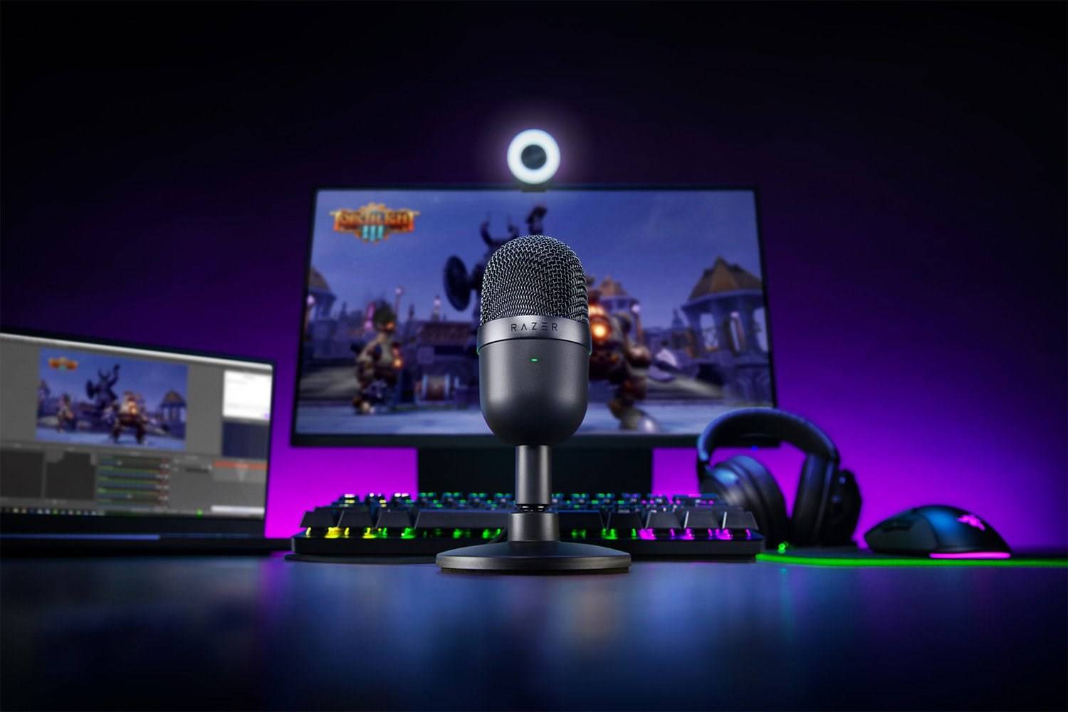 Stand USB-Mikrofon RAZER Seiren Mini Übertragungsart (Details):USB, Kabelgebunden Standfuß-3