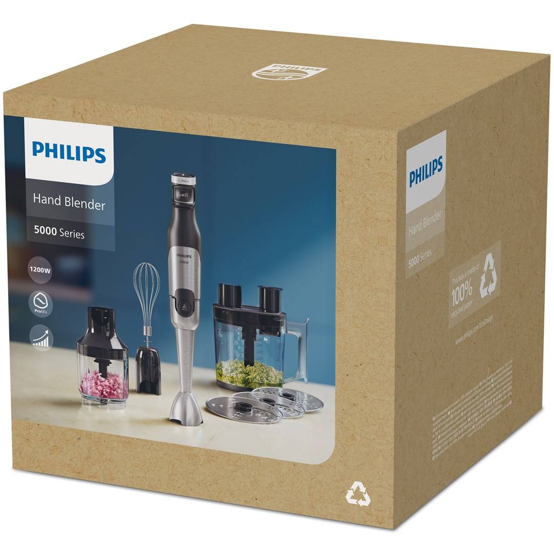 5000 series HR2685/00 hand blender, blender jug, 1.7 l, 1200 W, black-5