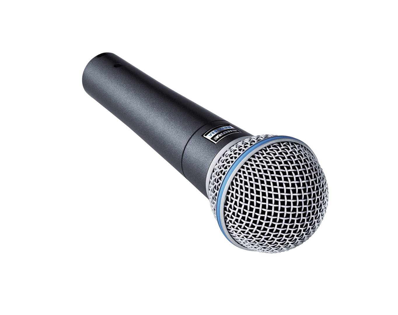 Shure Beta 58A - Mikrofon - silberblau-2