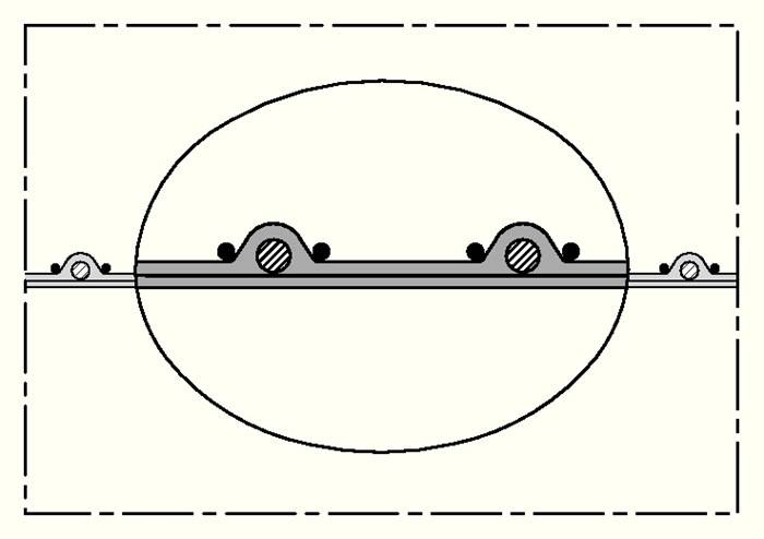 Absaug- u.Gebläseschlauch SIL 391 TWO ID 38mm AD 43,00mm 2.5mm L.4m Rl.-3